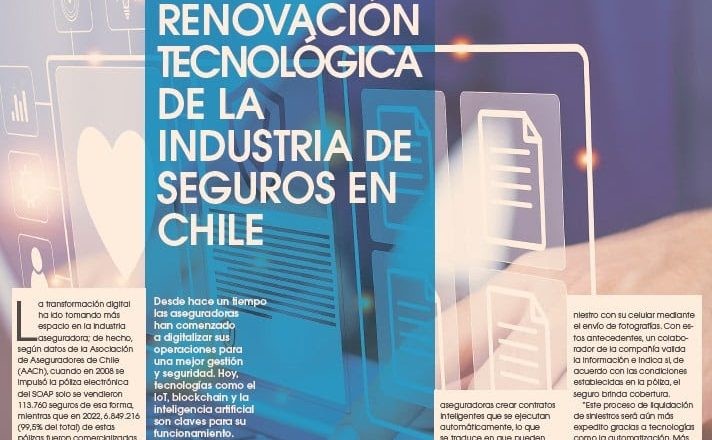 LA RENOVACIÓN TECNOLÓGICA DE LA INDUSTRIA DE SEGUROS EN CHILE.